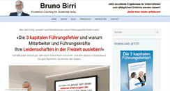Desktop Screenshot of brunobirri.ch